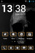 Chalk Board UI Icon Pack Huawei Ascend G615 Theme