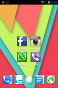 Essential COLOR Icon Pack Alcatel One Touch Evo 7 Theme
