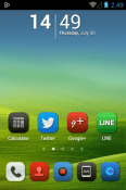 Iconia Icon Pack HTC One V Theme
