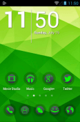 Power Icon Pack HTC One V Theme