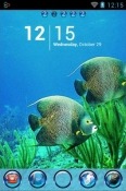 Underwater Life Go Launcher Android Mobile Phone Theme