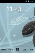 Clear View Go Launcher Nokia 105+ (2022) Theme