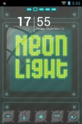 Neon Light Go Launcher Android Mobile Phone Theme