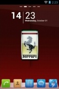 Ferrari Go Launcher Android Mobile Phone Theme