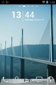 Magnificent Bridges Go Launcher Nokia 105+ (2022) Theme