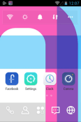 Vividness Go Launcher Android Mobile Phone Theme