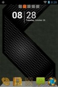 Gold Go Launcher Wiko Y62 Theme