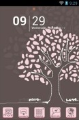 Love Tree Go Launcher Samsung Galaxy Xcover FieldPro Theme