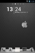 iPhone Graphite Go Launcher Infinix Smart 7 HD Theme