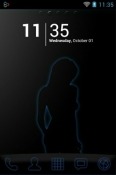 Neon Beauty Go Launcher Motorola Moto G73 Theme