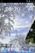 Winter Go Launcher Samsung Galaxy M33 Theme