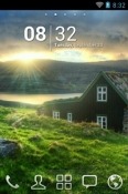 Sunset Home Go Launcher Nokia XR20 Theme