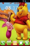 Winnie The Pooh Go Launcher BLU Bold N1 Theme