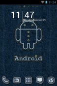 Android Stitch Go Launcher Motorola Moto G (2022) Theme