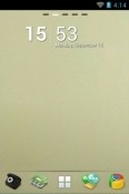 Fade Time Go Launcher Nokia 8 V 5G UW Theme