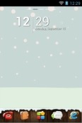 Winter Go Launcher Xiaomi Redmi 8A Pro Theme