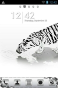 Tiger Go Launcher iBall Andi4 IPS Velvet Theme