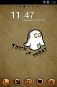 Halloween Boo Go Launcher Xiaomi Poco F2 Pro Theme