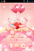 Bear Lovers Go Launcher Realme 2 Theme