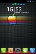 iPhone Go Launcher iBall Andi4 IPS Velvet Theme