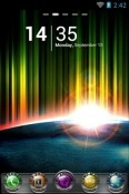 Rainbow Go Launcher Android Mobile Phone Theme