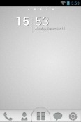 Grey Go Launcher Prestigio MultiPhone 5400 Duo Theme