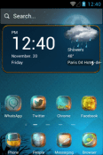 Little Monster Hola Launcher Sony Xperia tipo Theme