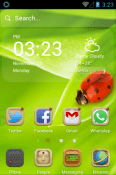 Miss Ladybug Hola Launcher Sony Xperia miro Theme