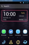 Neon Lights Hola Launcher Acer Iconia Tab A210 Theme