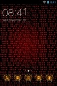 Red CLauncher Sony Xperia T LTE Theme