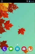 Dry Leaf CLauncher Oppo R811 Real Theme
