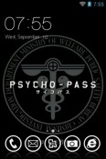 Psycho-Pass CLauncher Sony Xperia Tablet S Theme