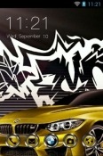 BMW CLauncher Motorola Moto Z4 Force Theme