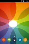 Abstract Bloom CLauncher Meizu V8 Theme