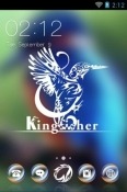 Kingfisher Bird CLauncher Motorola Moto G100 Theme