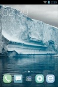 Antarctica CLauncher Android Mobile Phone Theme