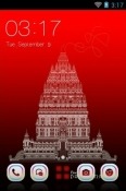 Prambanan Temple CLauncher QMobile Q1100 Q Tab Theme