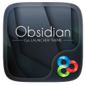 Obsidian Go Launcher Samsung Galaxy Tab S6 5G Theme