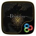 Darkness Go Launcher Realme 10 5G Theme