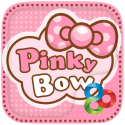 Pinky Bow Go Launcher Honor V30 Pro Theme