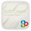 Soft Cream Go Launcher Samsung Galaxy S5 Duos Theme