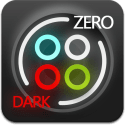 Dark Zero Go Launcher Lava Iris Atom 2X Theme
