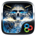 Skull Go Launcher Xiaomi Redmi 13R Theme