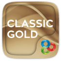 Classic Gold Go Launcher Tecno Spark 20 Pro Theme