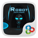 Robot Go Launcher Vivo T3x Theme