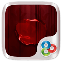 Red Apple Go Launcher Tecno Pop 1 Theme
