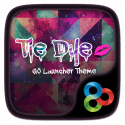 Tie Dye Go Launcher Android Mobile Phone Theme