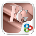 Rosegold Go Launcher TCL 50 5G Theme