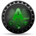Agent Go Launcher Alcatel A3 Theme
