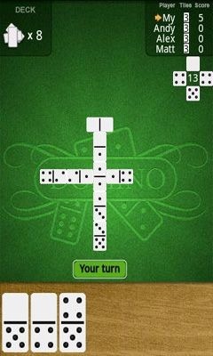 Dominoes Deluxe Android Game Image 1